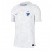 Camiseta Francia Benjamin Pavard #2 Visitante Equipación Mundial 2022 manga corta